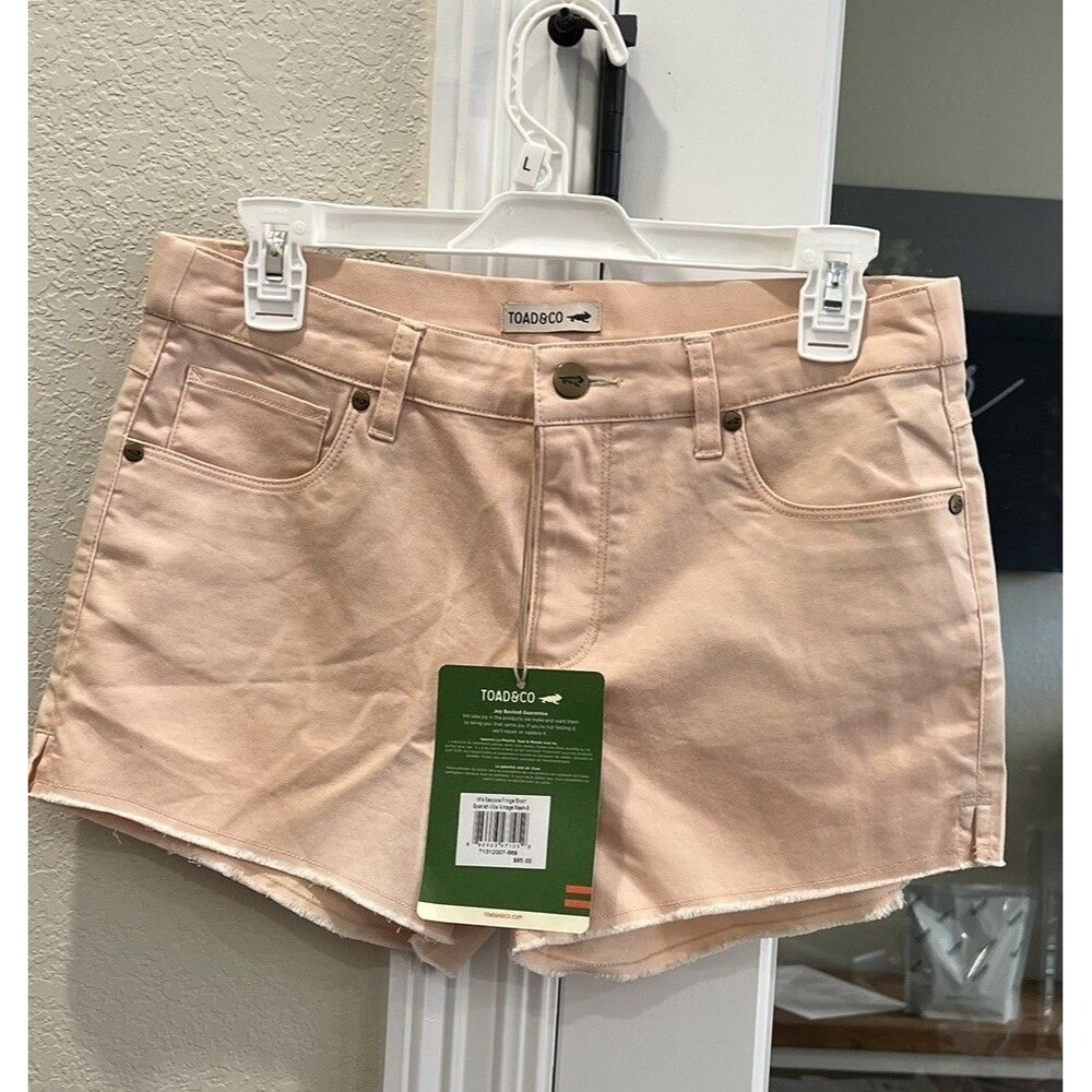 Toad&Co Sequoia Fringe Shorts - NWT